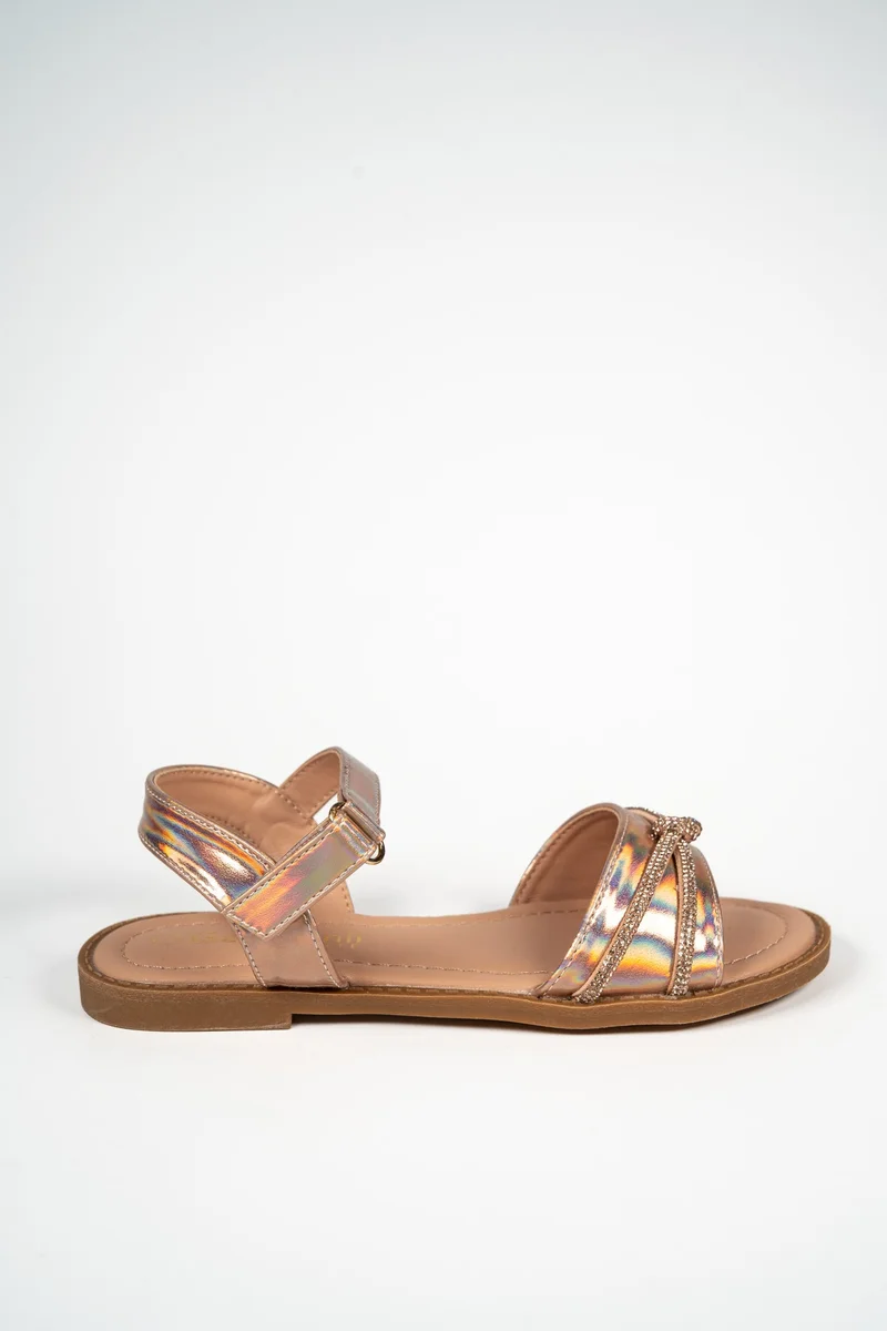 جيومني صنادل جيومني للبنات – صنادل مريحة ومريحة للأطفال، والبنات قبل المراهقة والصغيرات للمدرسة، واللعب والملابس اليومية