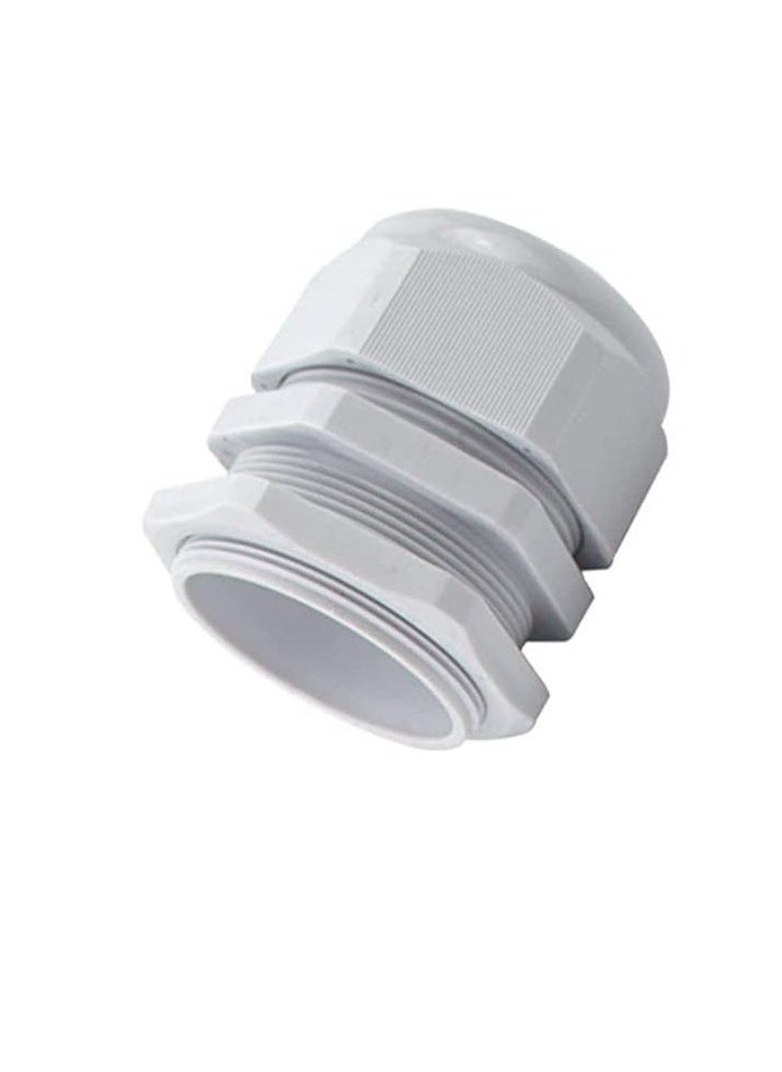 Generic Armoured Cable Gland Kit for Outdoor Sockets and Junction Boxes  Industrial Use with Lock Nut PVC Shroud and Earth Tag (25L, CW)  - Image 2