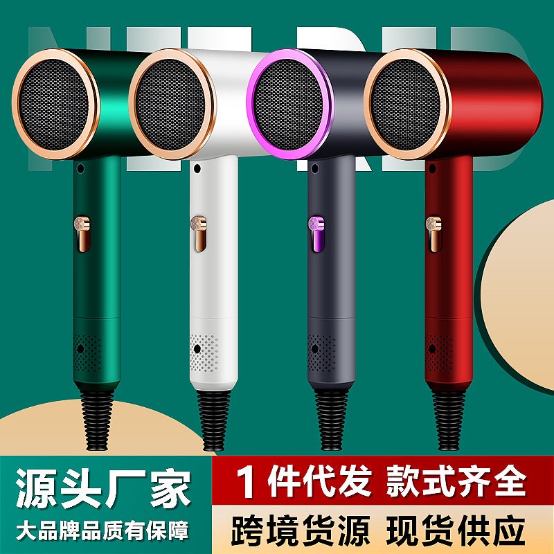 Manufacturer Hair Dryer Household Blue Light And Cold Air High Power Folding Hair Dryer Douyin Kuaishou Delivery - Image 3