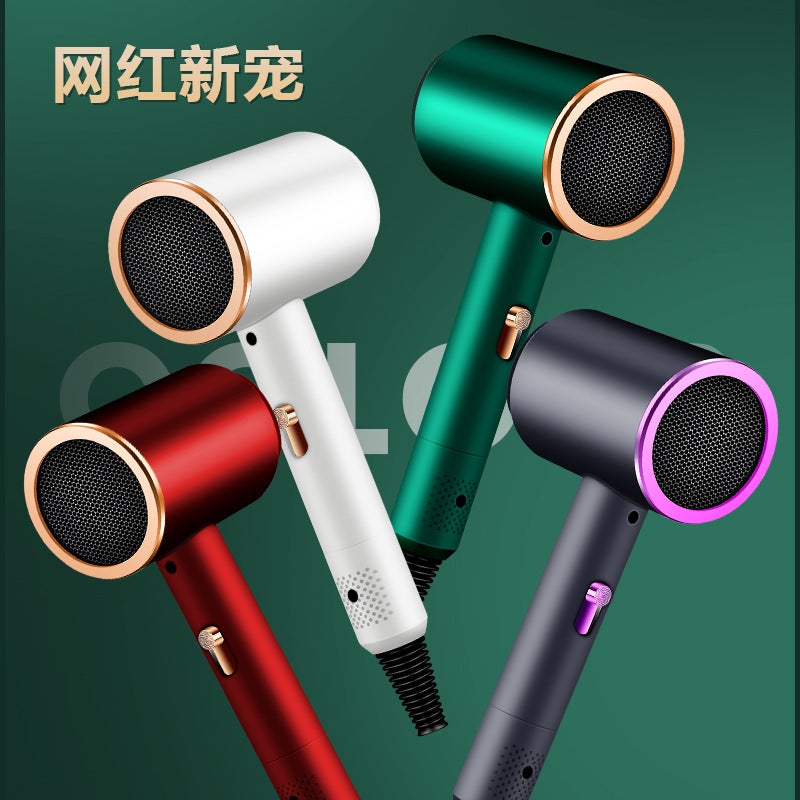 Manufacturer Hair Dryer Household Blue Light And Cold Air High Power Folding Hair Dryer Douyin Kuaishou Delivery - Image 5