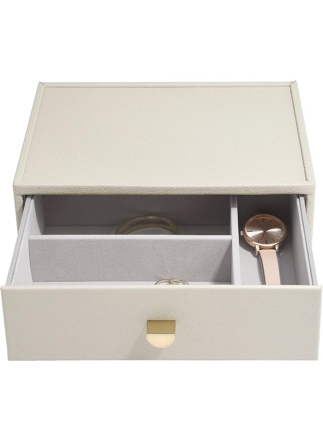 Stackers Stackers Classic Deep 3 Drawer Pebble Oatmeal  - Image 1