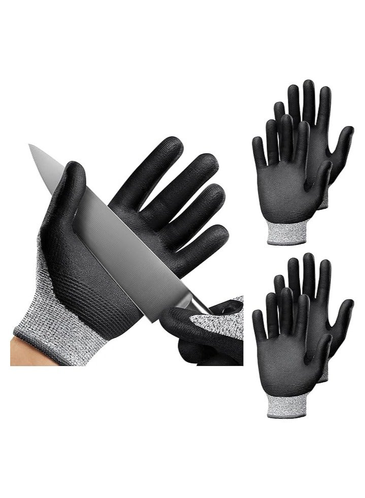 فالبرو قفازات العمل المقاومة للقطع من فالبرو، واقية للسلامة من المستوى 5 يمكن استخدامها بكلتا اليدين، درجة الطعام، للحديقة، صيد الأسماك، العمل، المستودعات، قطع الخشب، البناء، اللحام، رجل الإصلاح (اكس ال) - Image 4