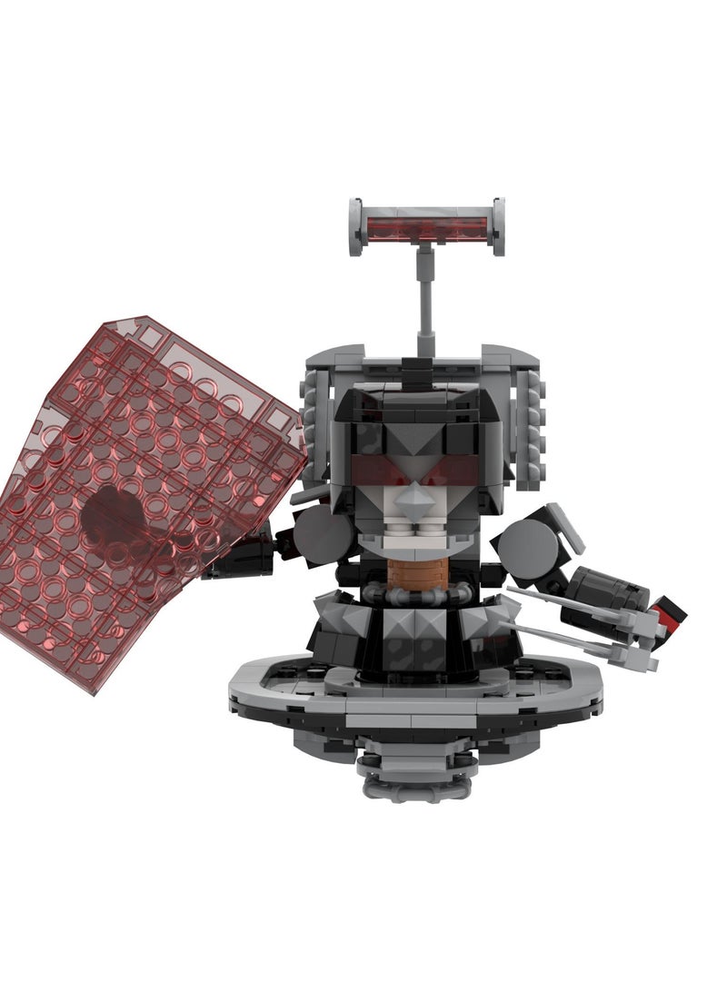 general Toy Building Blocks 306Pcs Skull Head UFO Toilet Man Toy Ideas Toys Battle Horror Game Model Ideas Toys Gifts for Adult & Kids - Image 3