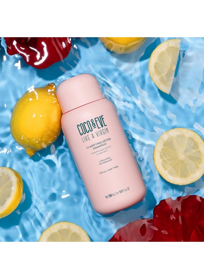 COCO & EVE Coco and Eve Clarifying Detox Shampoo. Remove Hard Water & Product Build Up. With Hibiscus Cider Vinegar to Detox Scalp. Color Safe & Non-Stripping. (280 ml)  - Image 2