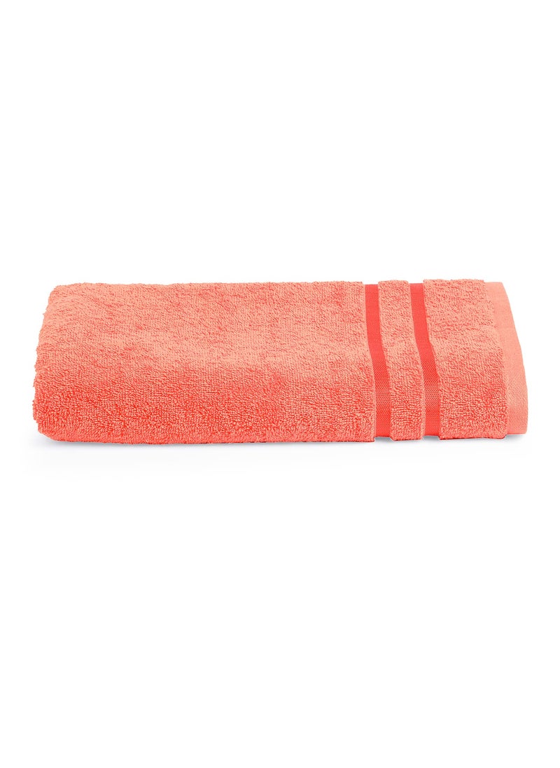 SPACES Spaces 100 Cotton Bath Towel High Absorbency Soft Feel Quik to Dry 500 GMS Attrium Towel for Bath Bath Towel for MenWomen Bathing Towel Red Size 70 X 150 Cms  - Image 2