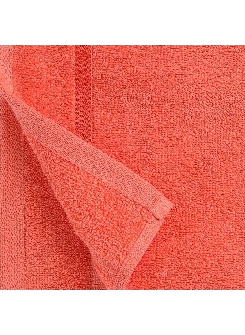 SPACES Spaces 100 Cotton Bath Towel High Absorbency Soft Feel Quik to Dry 500 GMS Attrium Towel for Bath Bath Towel for MenWomen Bathing Towel Red Size 70 X 150 Cms  - Image 5