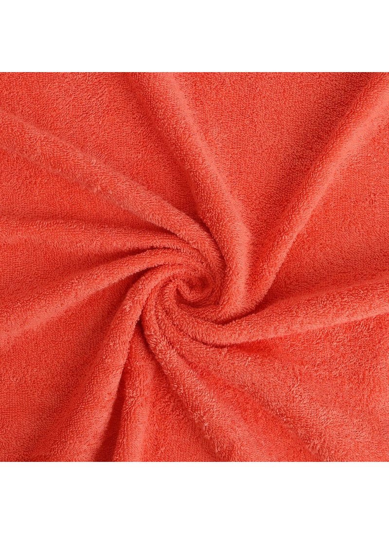 SPACES Spaces 100 Cotton Bath Towel High Absorbency Soft Feel Quik to Dry 500 GMS Attrium Towel for Bath Bath Towel for MenWomen Bathing Towel Red Size 70 X 150 Cms  - Image 4