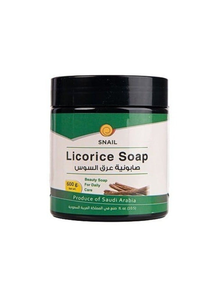 Snail Licorice Soap 600 grams