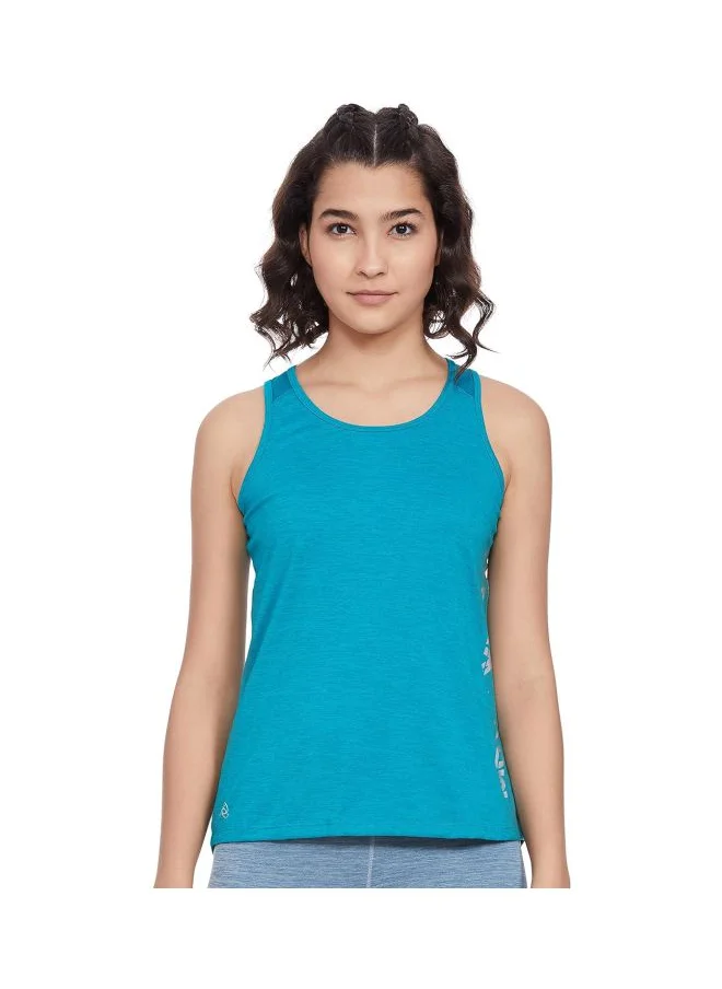 جوكي Jockey MW33 Women Microfiber Fabric Graphic Printed Tank Top with Breathable Mesh and Stay Dry Treatment