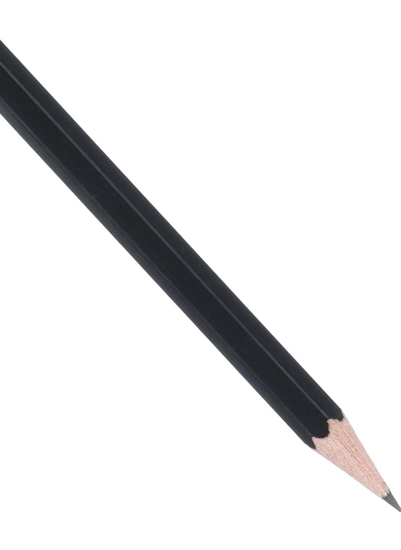 FABER-CASTELL - Pack of 12-HB Graphite Pencil ,Black Lead Pencil 2122 - Image 1