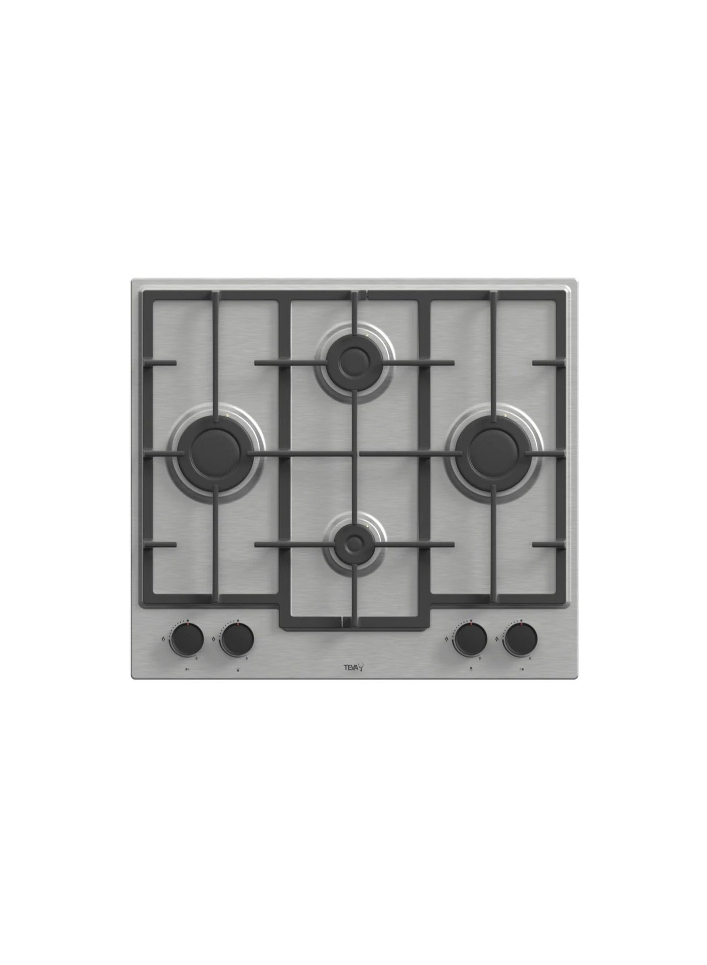 Teva Built-in Gas Hob 4 Burners 60 cm Stainless Steel