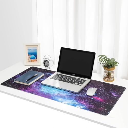 KRESHU Galaxy XXL Mouse Mat Non-Slip Base Rubber Gaming Mousepad 400 * 900 mm Large Size Table Mat Improves Precision and Speed Stable Grip on Smooth Surfaces Waterproof Mouse mat (1-pcs) - Image 3