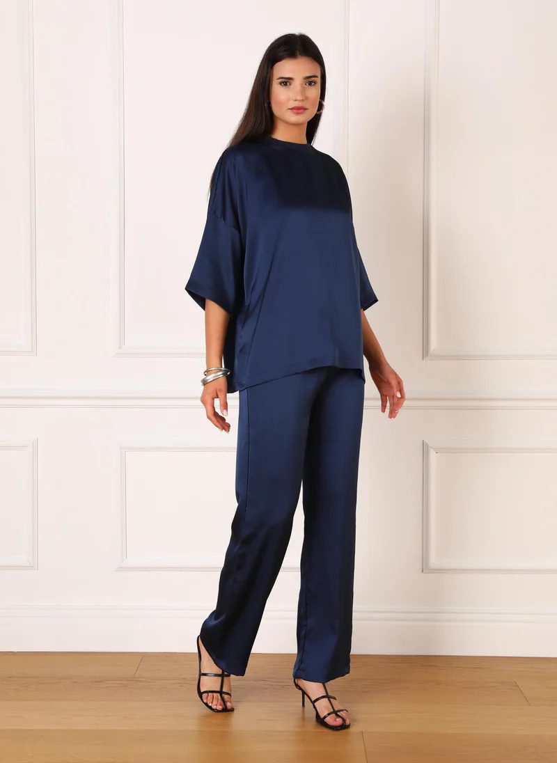 Refka by modanisa Navy Blue - Pants - Refka