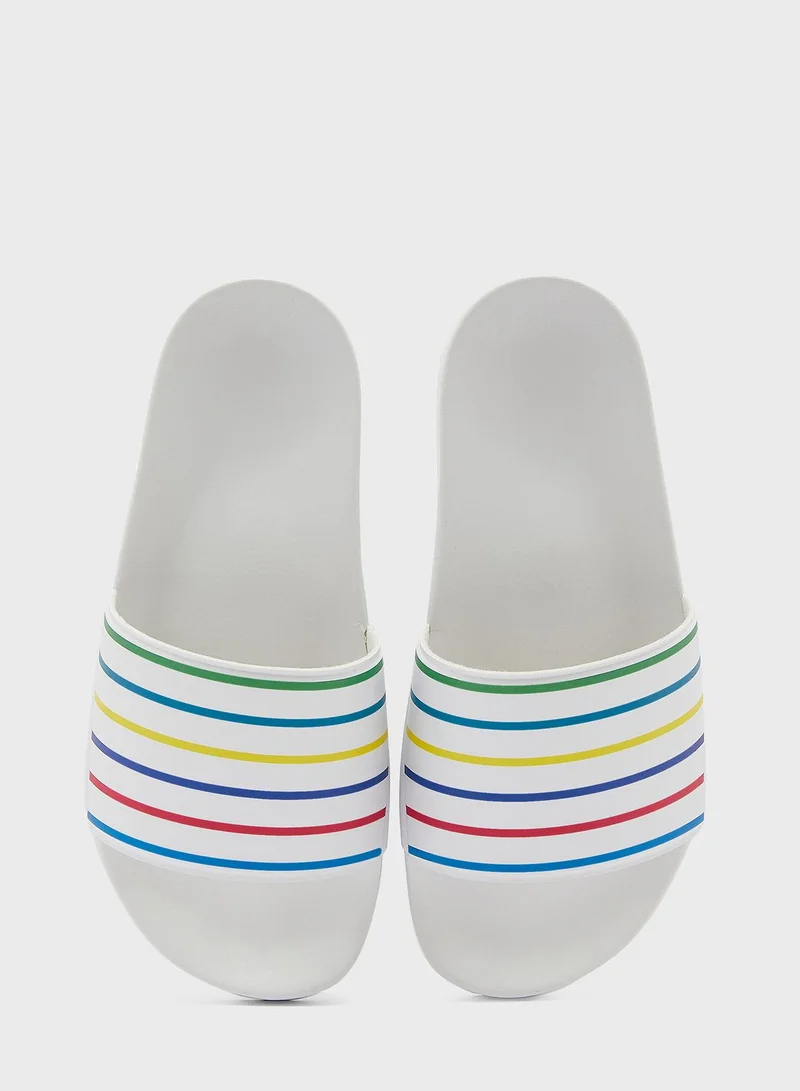 Paul Smith Summit Striped Slides