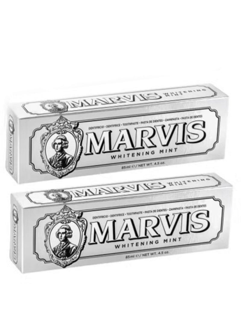 Marvis Pack Of 2 Marvis Whitening Mint 85ml  - Image 1