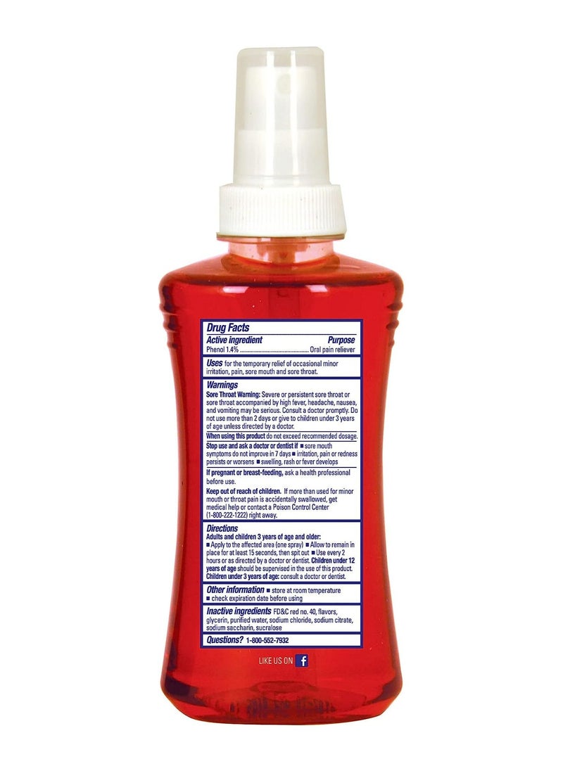Chloraseptic Sore Throat Spray Cherry 6fl. oz  - Image 2