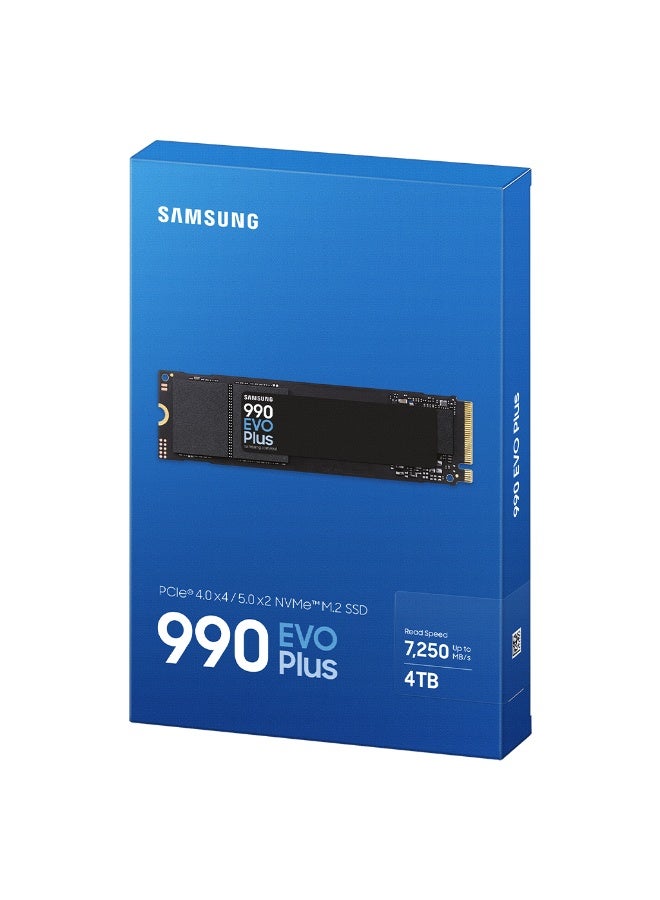 sam Samsung 990 EVO Plus SSD 4TB, PCIe Gen 4x4 | Gen 5x2 M.2, Speeds Up-to 7,250 MB/s, Upgrade Storage for PC/Laptops, HMB Technology and Intelligent Turbowrite 2.0, (MZ-V9S4T0B/AM) - Image 3
