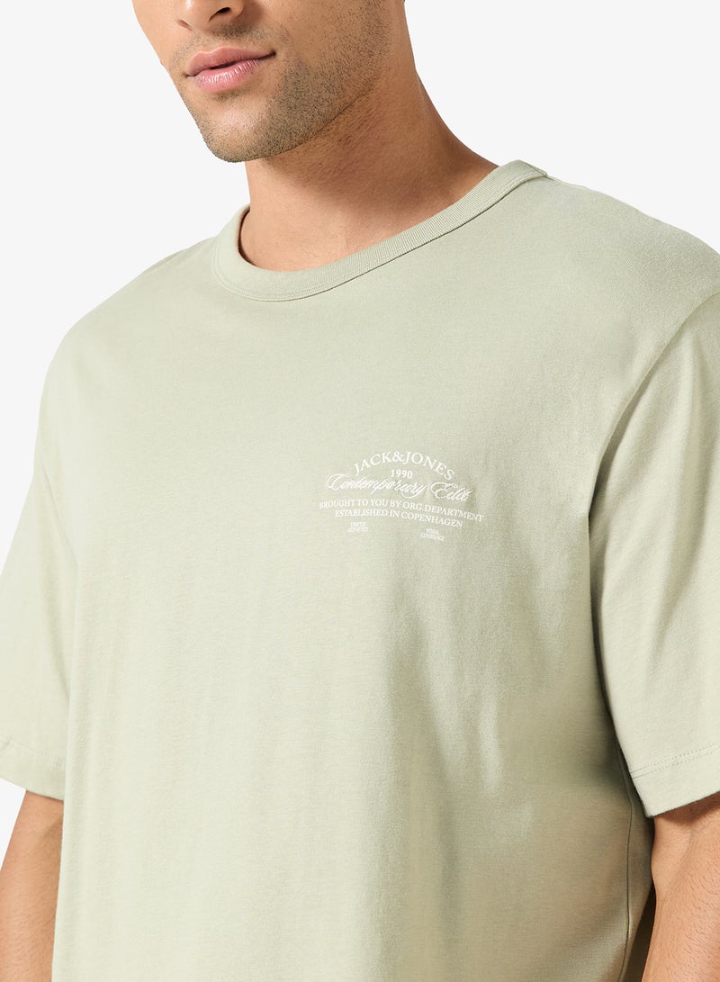JACK & JONES Logo Crew Neck T-Shirt - Image 3