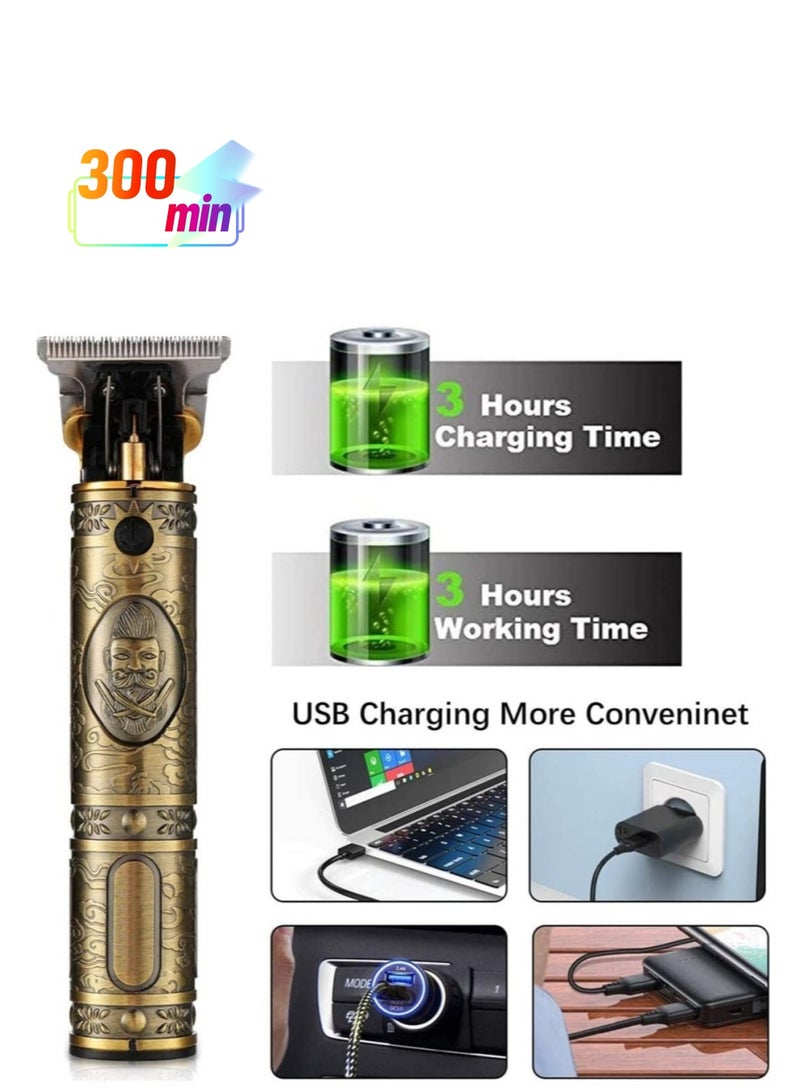 ELTRAZONE Mens Clipper Cordless Hair Clippers, Razor Electric Professional Beard Trimmer Grooming Shaving Machine Self Hair Cutting Haircut Trimmers Cutter - Image 1