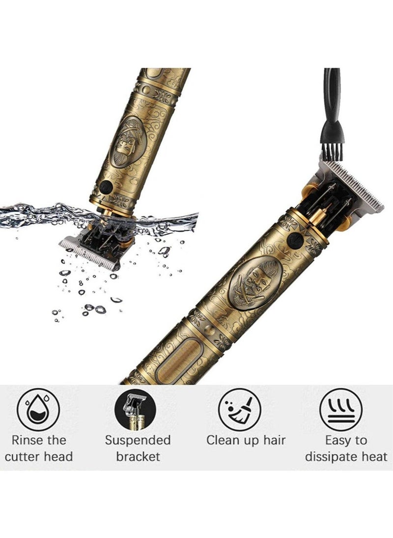 ELTRAZONE Mens Clipper Cordless Hair Clippers, Razor Electric Professional Beard Trimmer Grooming Shaving Machine Self Hair Cutting Haircut Trimmers Cutter - Image 2