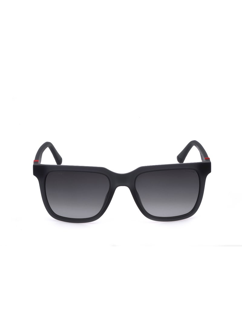 POLICE - Men's Square Shape Polarized  Sunglasses SPLN34V544A4P - Lens Size: 54 Mm - Matt Opal Grey - Image 1