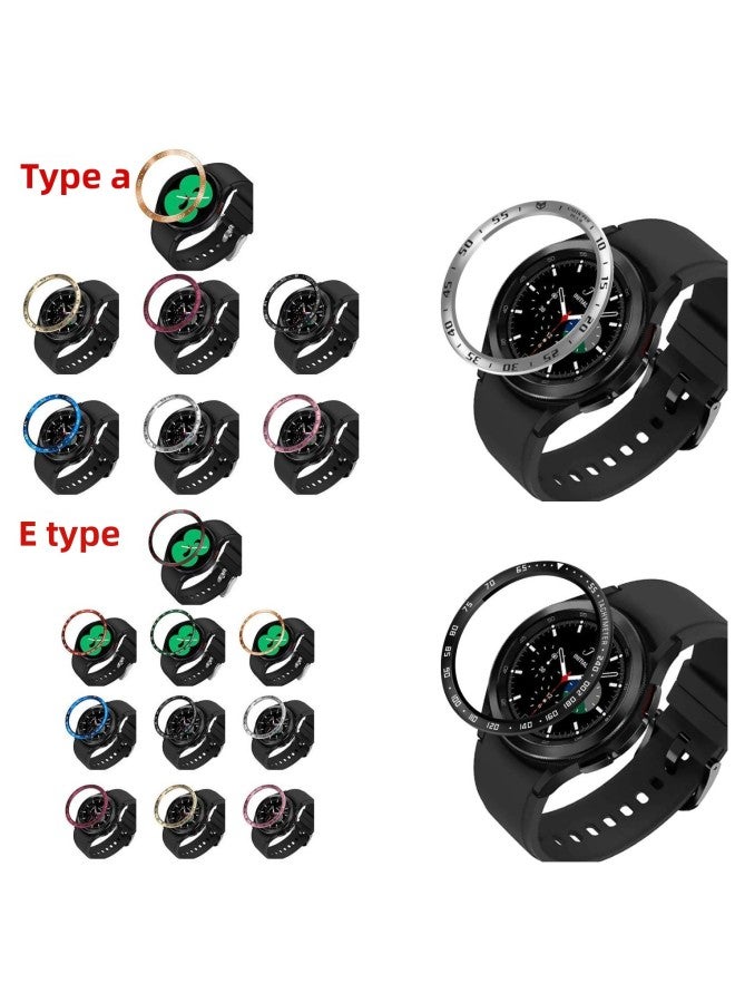 Suitable For Samsung Watt4 Classic Watch Ring Time Racing Scale Watch 46mm/s3 Metal Ring 