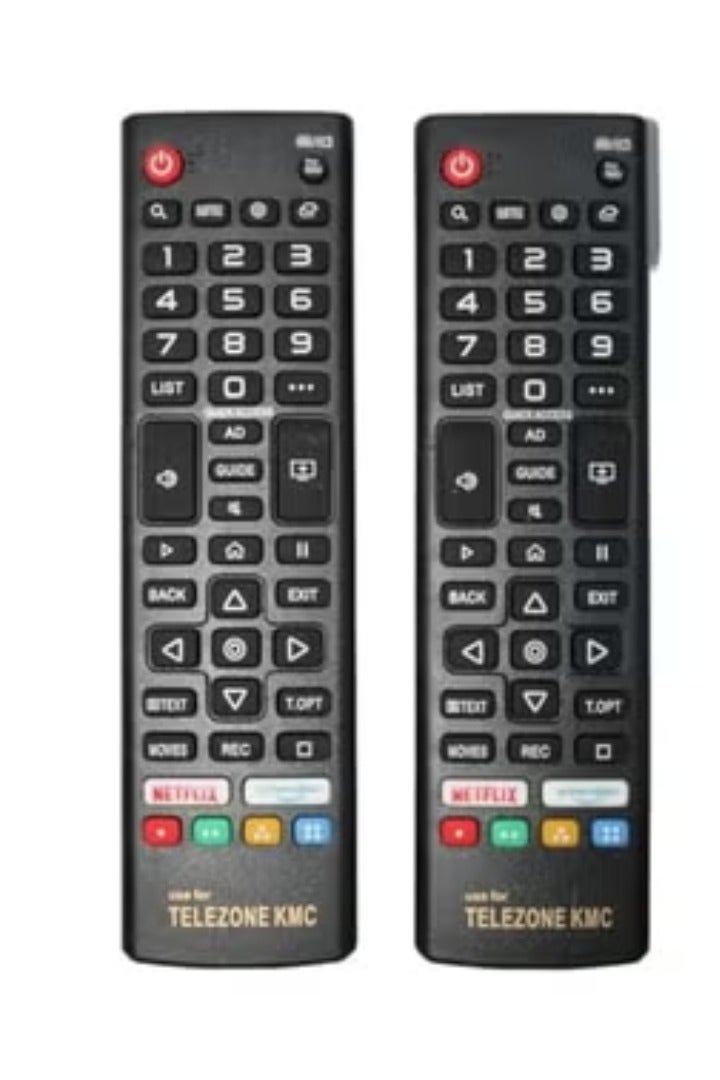 ELTRAZONE TV Remote Control Compatible with Telezone KMC LCD/LED TV – Easy Setup Replacement Controller with Long-Range Signal and Durable Design - Image 3
