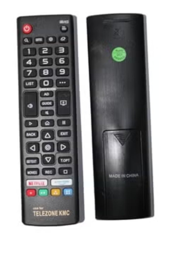 ELTRAZONE TV Remote Control Compatible with Telezone KMC LCD/LED TV – Easy Setup Replacement Controller with Long-Range Signal and Durable Design - Image 4