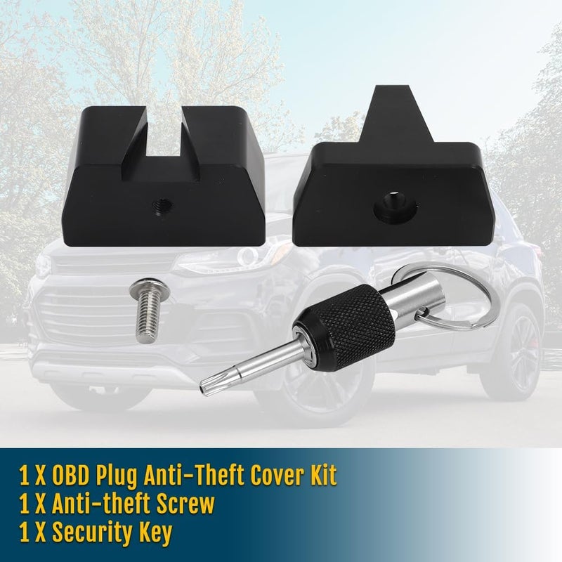 WIKIBB OBD Lock - Black OBD Port Security Anti-Theft Keyed Lock for Vehicles - Image 5