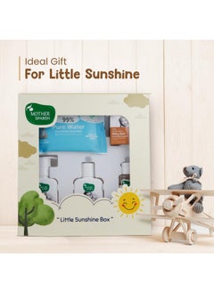 Mother Sparsh Mother Sparsh Gift Set for Babies | Combo Pack of 5 Baby Skin Care Essentials | Includes Baby Wipes, Baby Lotion, Baby Wash, Baby Bathing Bar & Baby Massage Oil  - Image 4