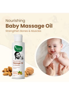 Mother Sparsh Mother Sparsh Gift Set for Babies | Combo Pack of 5 Baby Skin Care Essentials | Includes Baby Wipes, Baby Lotion, Baby Wash, Baby Bathing Bar & Baby Massage Oil  - Image 3