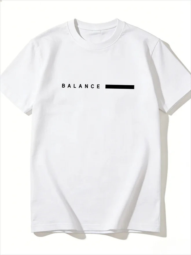 Take Two Men White Slogan Text Print T-Shirt