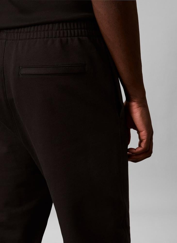 CALVIN KLEIN Logo Terry Cuffed Joggers - Image 4