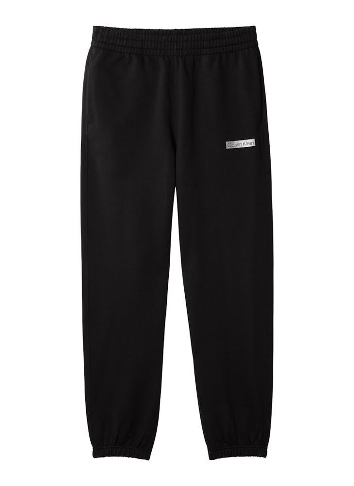 CALVIN KLEIN Logo Terry Cuffed Joggers - Image 5