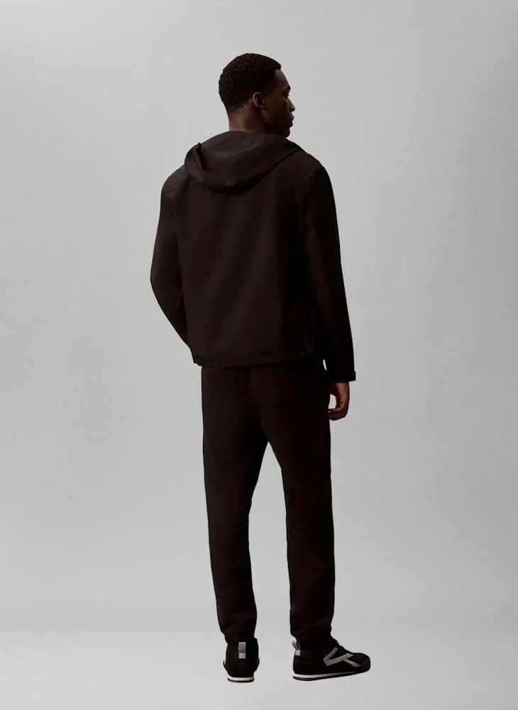 Calvin Klein Logo Terry Cuffed Joggers