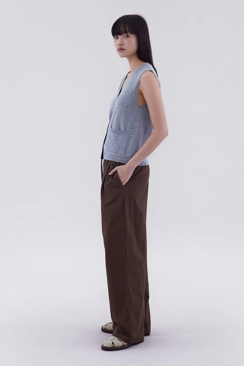 ذا اديتورز ماركت Cadley Mid-Rise Drawstring Pants
