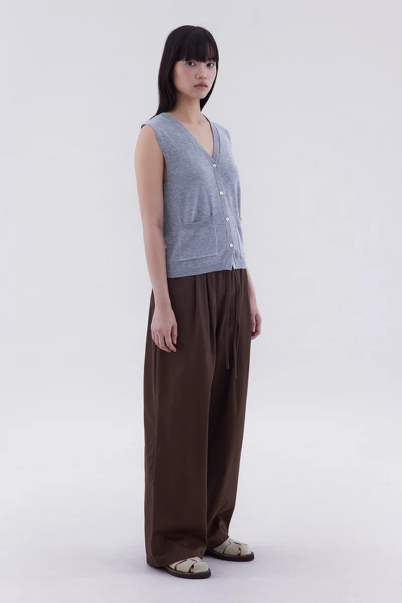 ذا اديتورز ماركت Cadley Mid-Rise Drawstring Pants