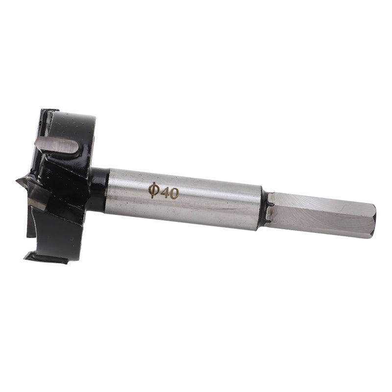 Forstner Drill Bit 3 Flute 40mm Cemented Carbide Hole Opener Bit for Woodworking - Image 3