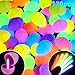 rosulasi 120 Pcs Glow in The Dark Easter Eggs with 120 Mini Glow Sticks Easter Theme Decorations Supplies - Image 2
