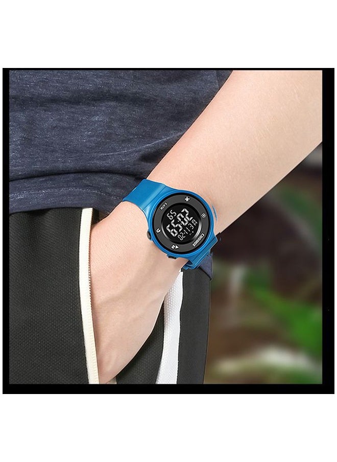 Kids Water Resistant Rubber Digital Watch Blue - pzsku/Z6BA401FEE0E5A286A5CDZ/45/_/1739084393/1e61b233-adc5-4be8-ab85-d2d1a4ca20f3