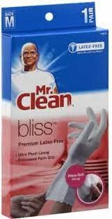 Mr Clean Mr. Clean Premium Latex-Free Gloves Bliss Medium Size (Pack of 2 Pairs) - Image 3
