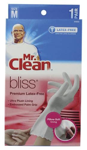 Mr Clean Mr. Clean Premium Latex-Free Gloves Bliss Medium Size (Pack of 2 Pairs) - Image 4