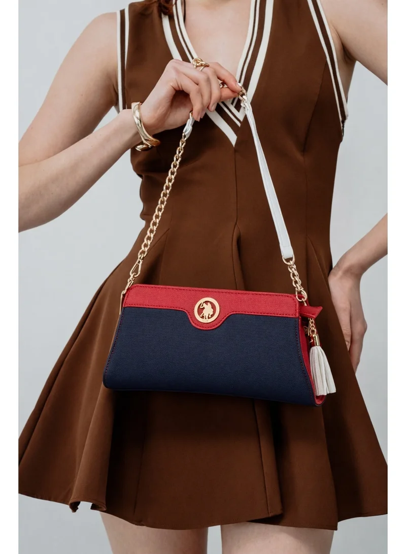 U.S. Polo Assn. U.S. Polo Assn. Women's Shoulder Bag, Ladies Large Capacity Shoulder Bag Handbag Tote Bags Clutch Bag, Women's Leather Hobo Bag, Women's Tote Bag, Women's Shoulder Bag, Women's Hand Bag, Women's Travel Bag, for Office Sling Bag Side Bag and Girls College Students