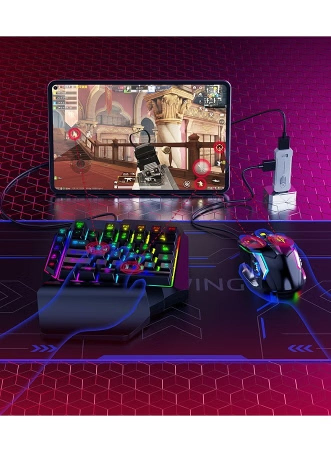 X8 Pro 5-in-1 Gaming Combo Keyboard & Mouse Set – Ultimate Gaming Accessories - Image 4