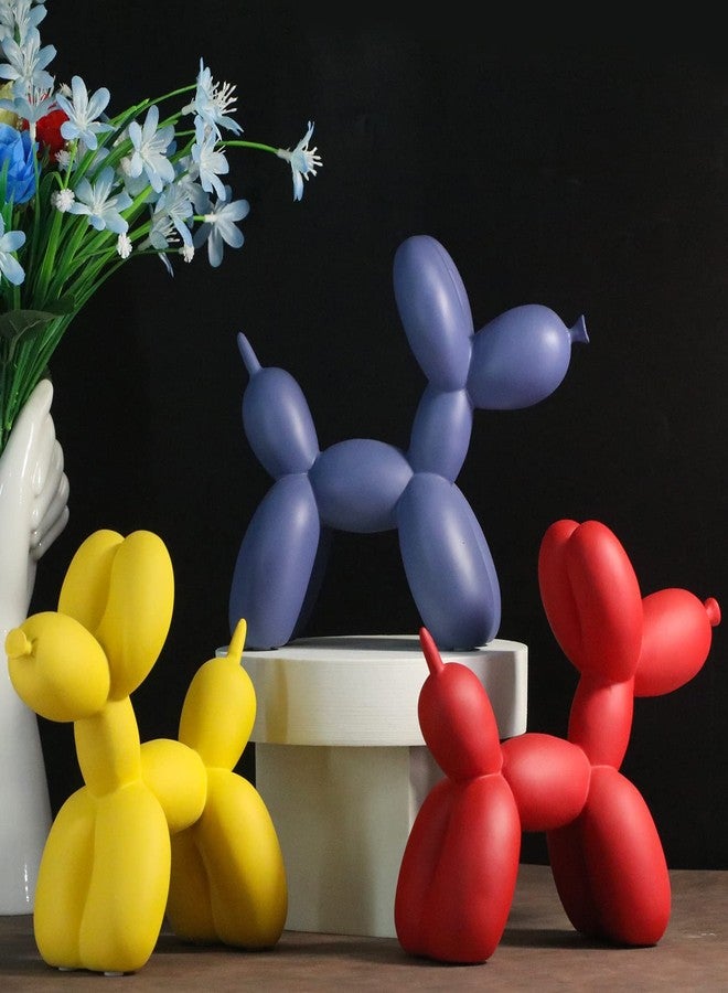 XIAOMAGG Creative Balloon Dog Sculpture Modern Home Decoration Trendy Animal Art Ornaments Collection Figurine Bedroom Living Room Office Desktop Resin Decors - Image 3