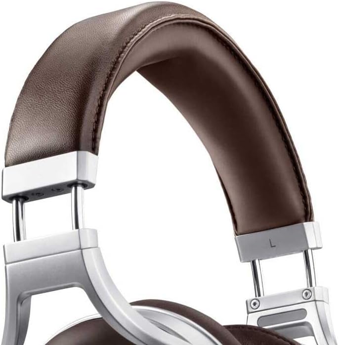 Denon Ah-d7200 Premium Over-Ear Headphones with Zebra Wood Ear Cups, Hi-Fi Hi-Res Audio, 50mm FreeEdge Driver, Brown - Image 4