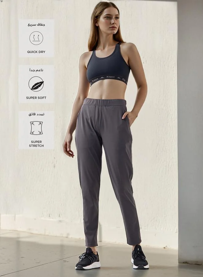 ADOT by Splash Track Pants with Flexi Comfort Elasticated Waistband and Pockets