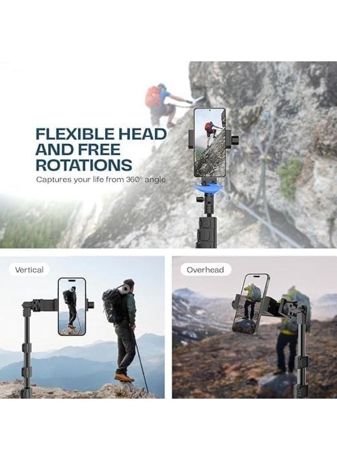 حامل قوائم احترافي متعدد الاستخدامات للجوال والكاميرا والآيباد – خفيف الوزن وسهل الحمل - Image 4