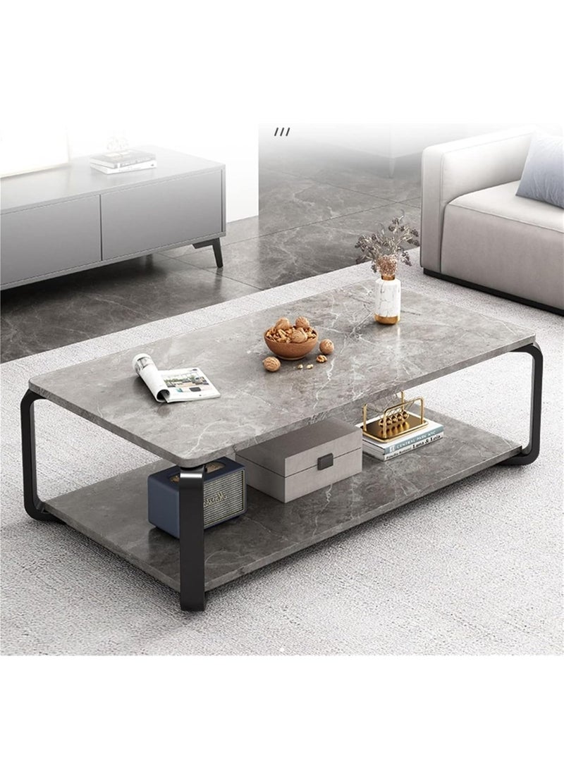 DubaiGallery Metal bedside coffee table round end side table desk nordic marble glass home sofa tables light luxury living room side table - Image 2