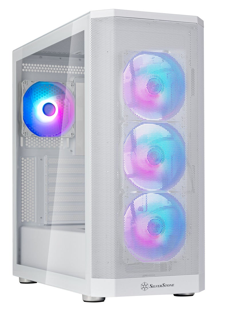 SilverStone - ATX Mid-Tower Chassis with Dual Radiator Support and Captivating ARGB Lighting, FARA514 - Image 1
